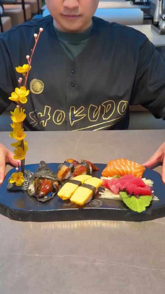 A frame from our restaurant story reel